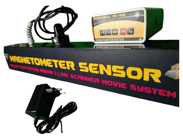 اسکنر مگنومتر RICHEL | حفره‌ یاب و گنج‌ یاب تصویری